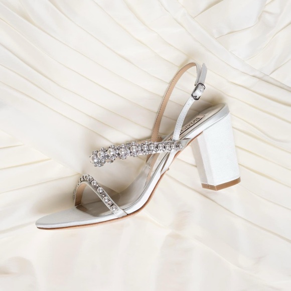 Badgley Mischka Natasha Block Heels - Picture 1 of 11